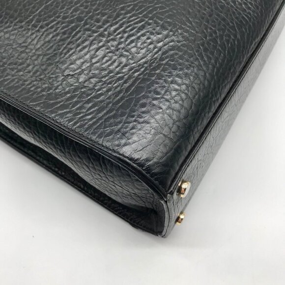 Kate Spade Black Pebbled Leather Lynne Bubbles Perforated Perri Lane Tote Bag - Picture 9 of 10